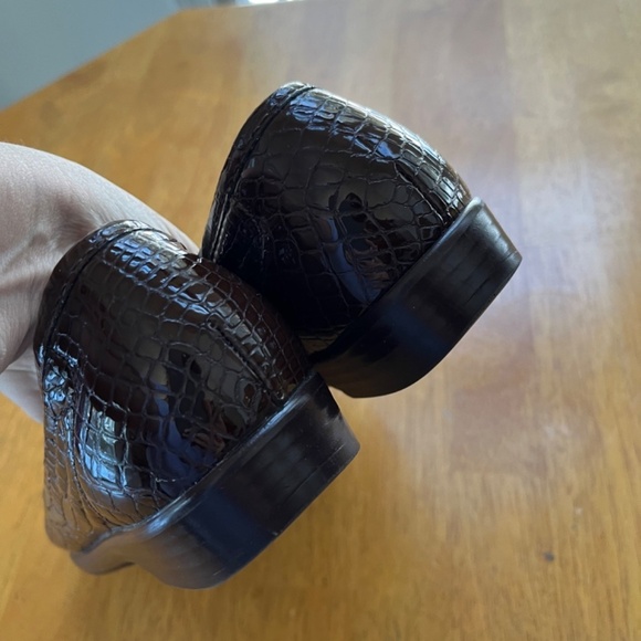 SAS Simplify Everyday Loafer Brown Croc Lightweight Slip On Moccasin, Size 7.5 M - Picture 6 of 11